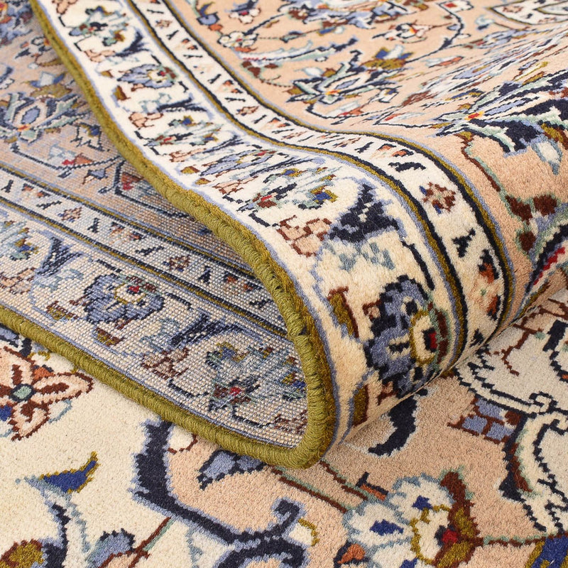 Perser Rug - Keshan - 349 x 241 cm - light beige