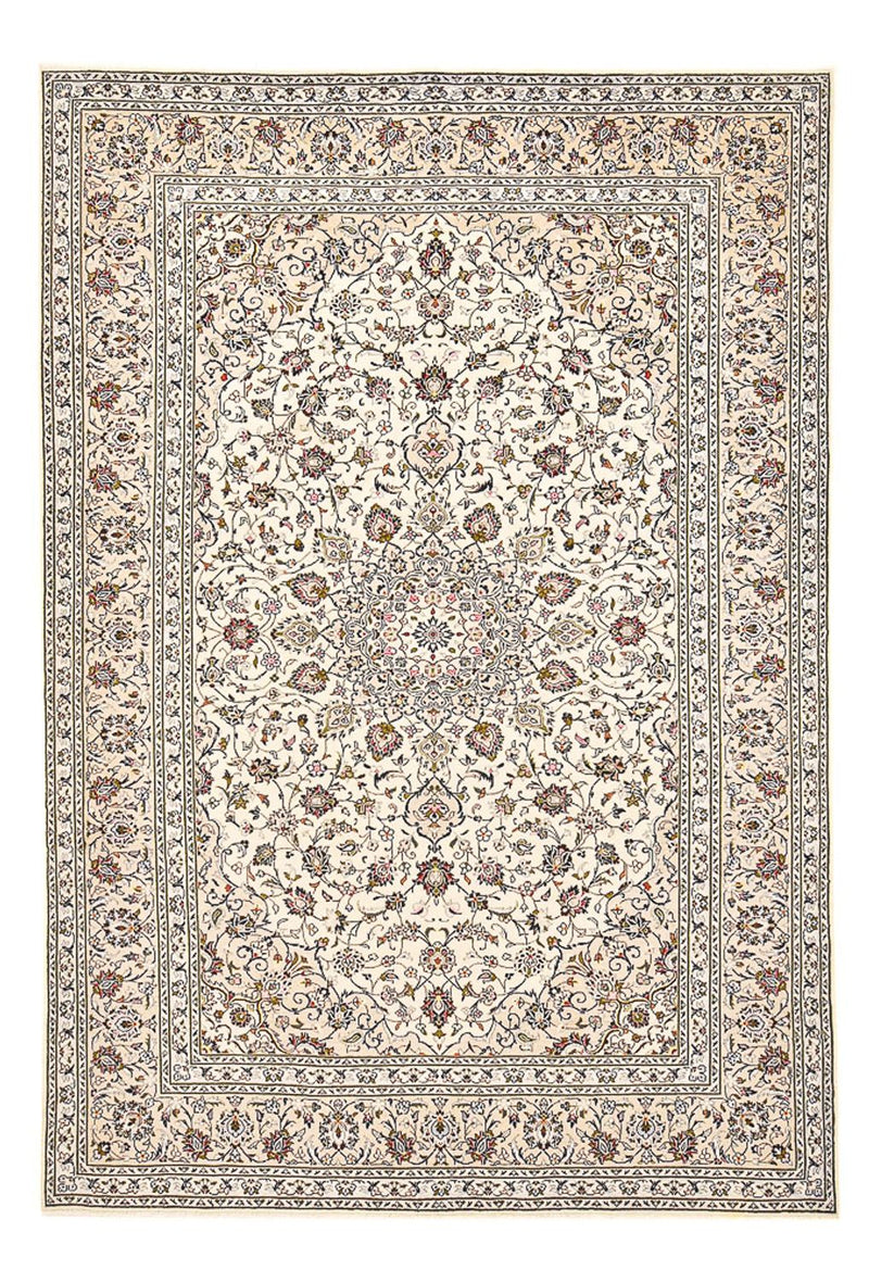 Perser Rug - Keshan - 356 x 242 cm - light beige