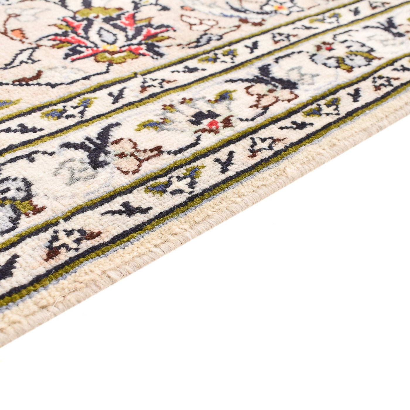 Perserteppich - Keshan - 356 x 242 cm - hellbeige