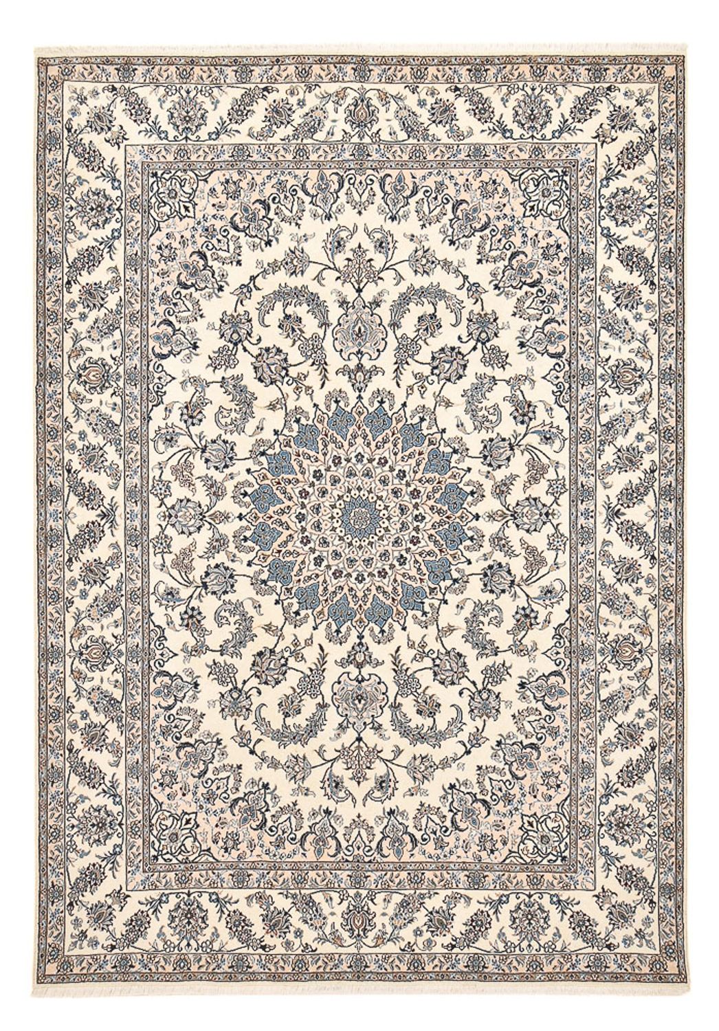 Perser Rug - Nain - 347 x 243 cm - light beige
