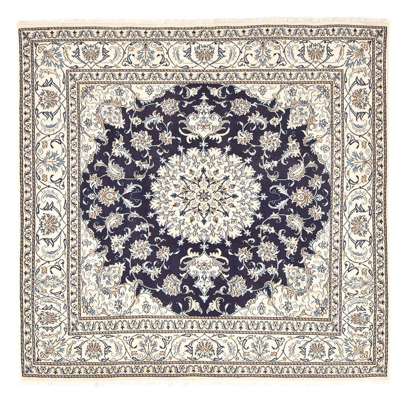 Perser Rug - Nain square  - 208 x 200 cm - dark blue