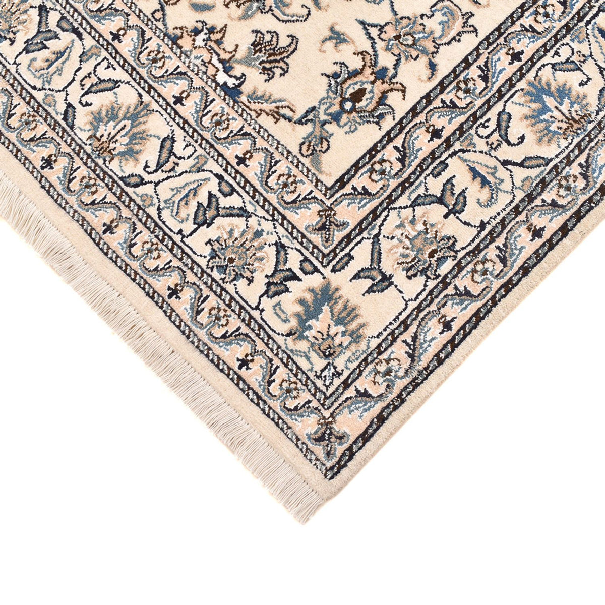 Perser Rug - Nain - 198 x 147 cm - light beige