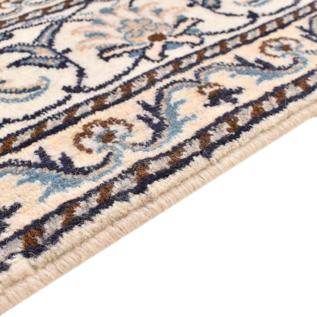 Perser Rug - Nain - 198 x 152 cm - light beige