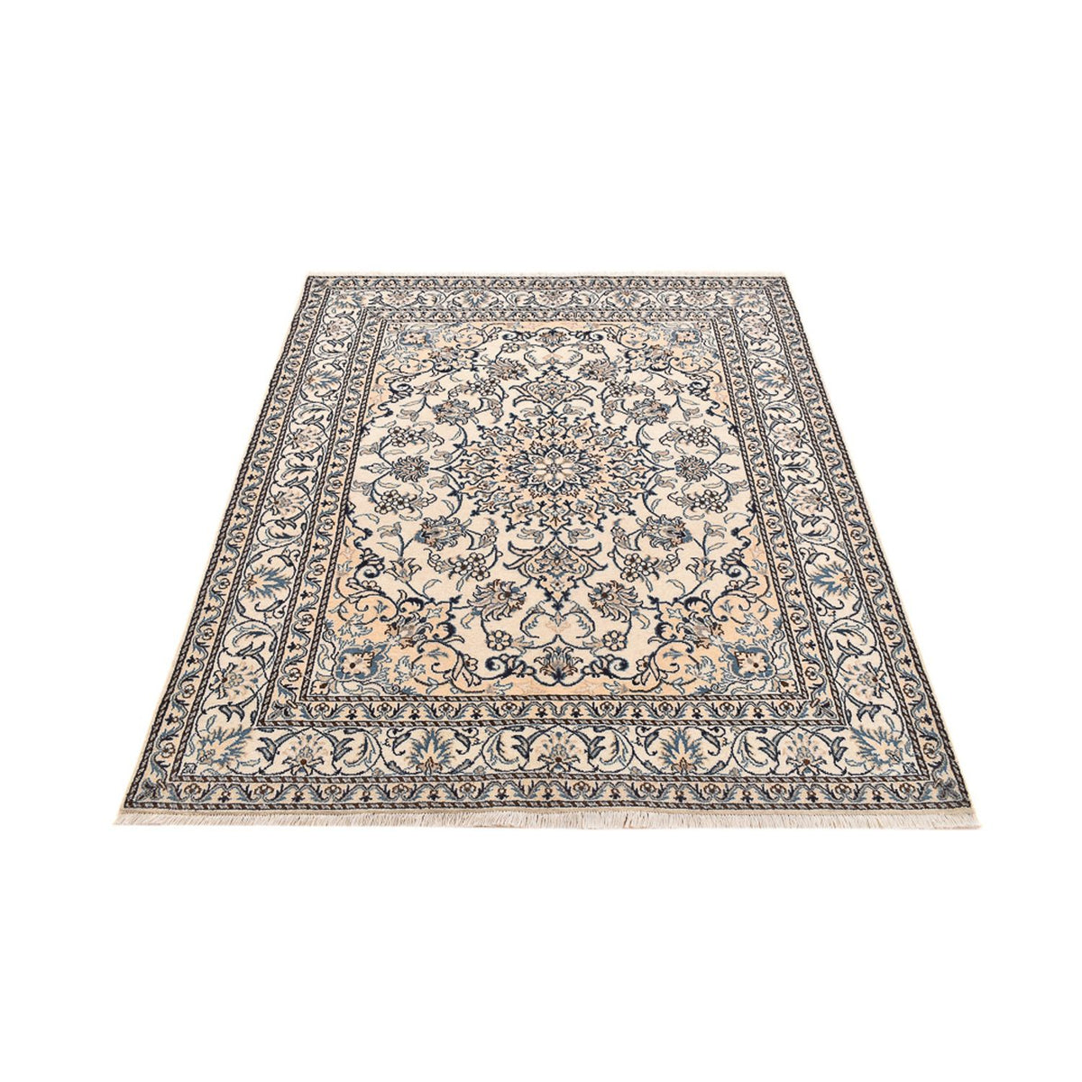 Perser Rug - Nain - 198 x 152 cm - light beige