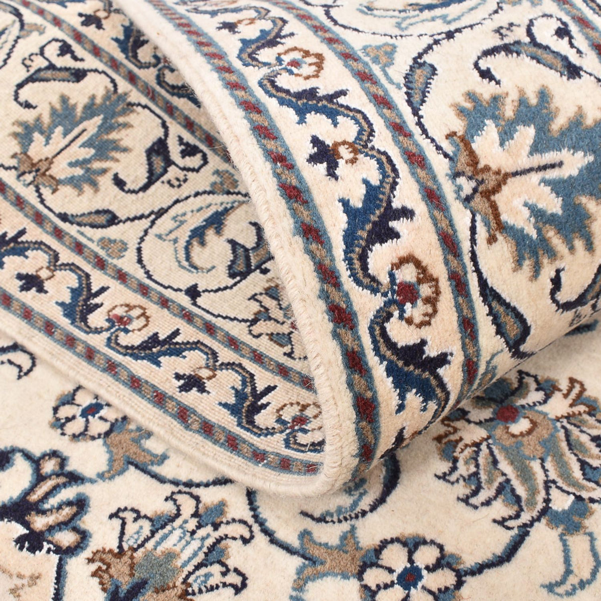 Perser Rug - Nain - 197 x 147 cm - light beige