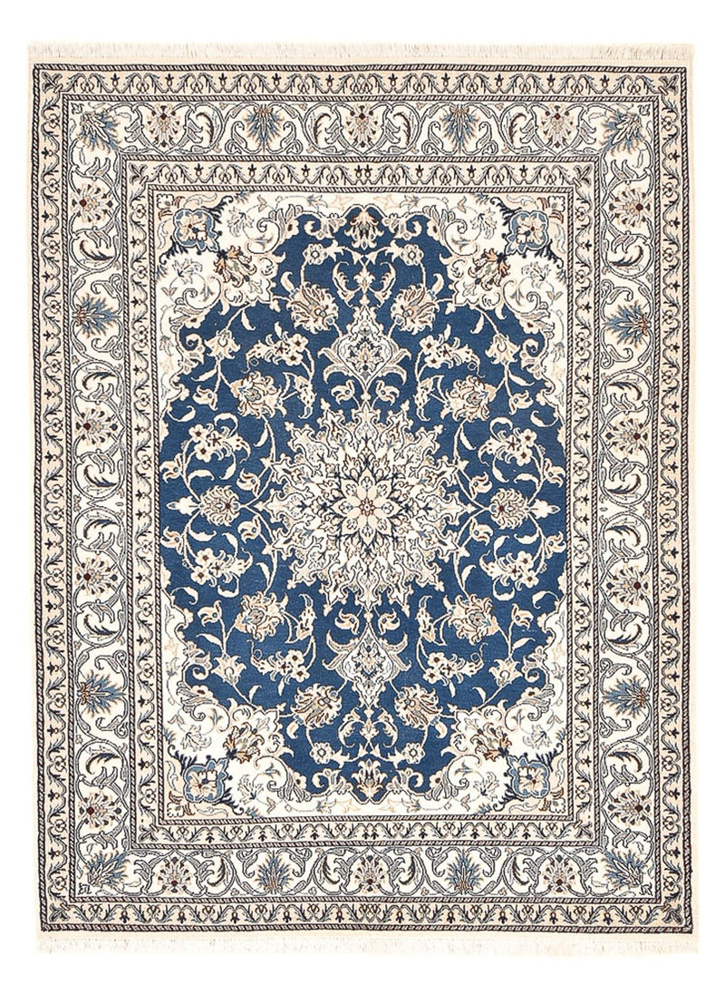 Perser Rug - Nain - 200 x 146 cm - light blue
