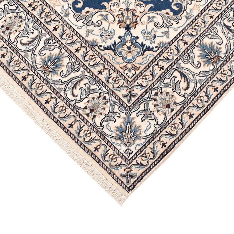 Perser Rug - Nain - 200 x 146 cm - light blue