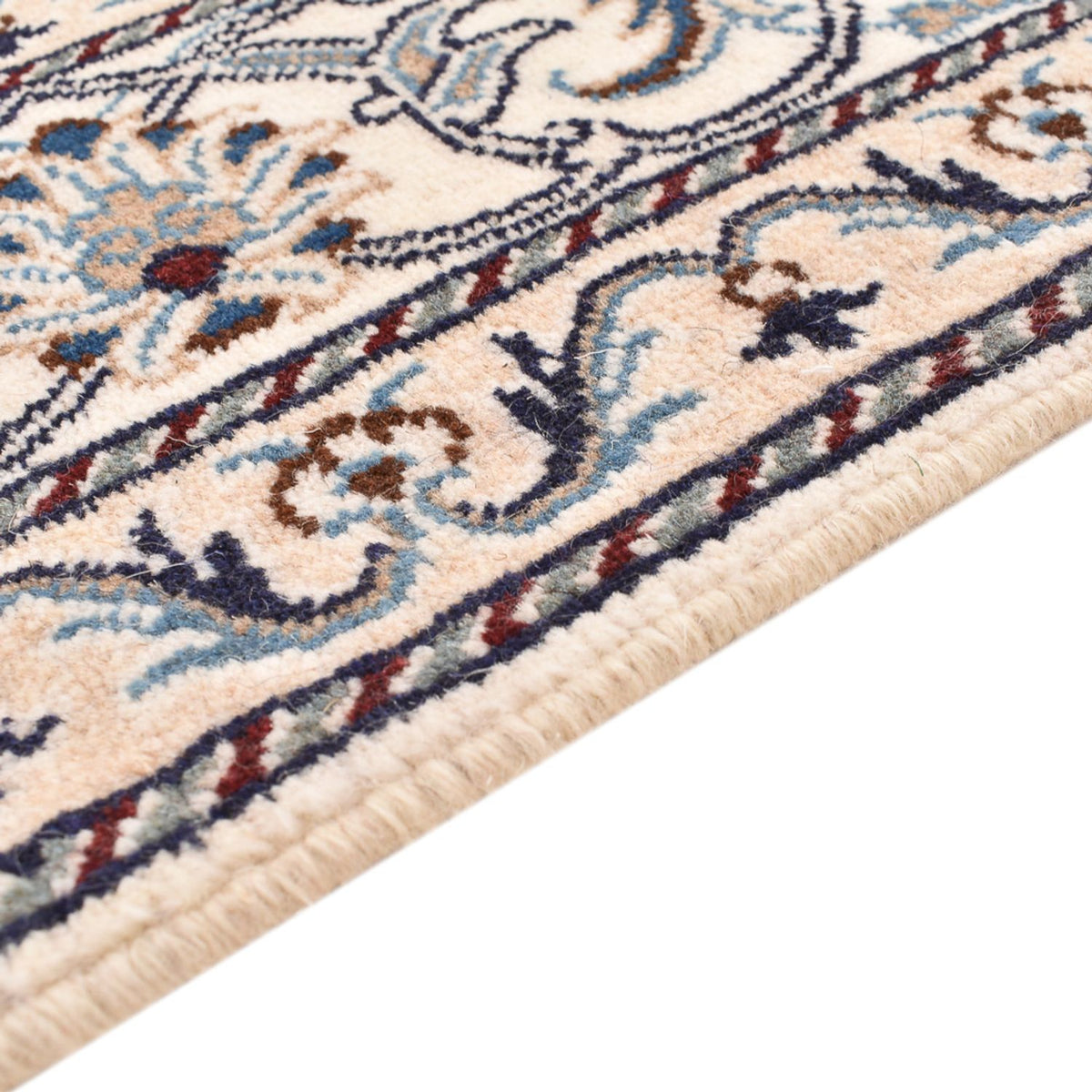 Perser Rug - Nain - 200 x 146 cm - light blue