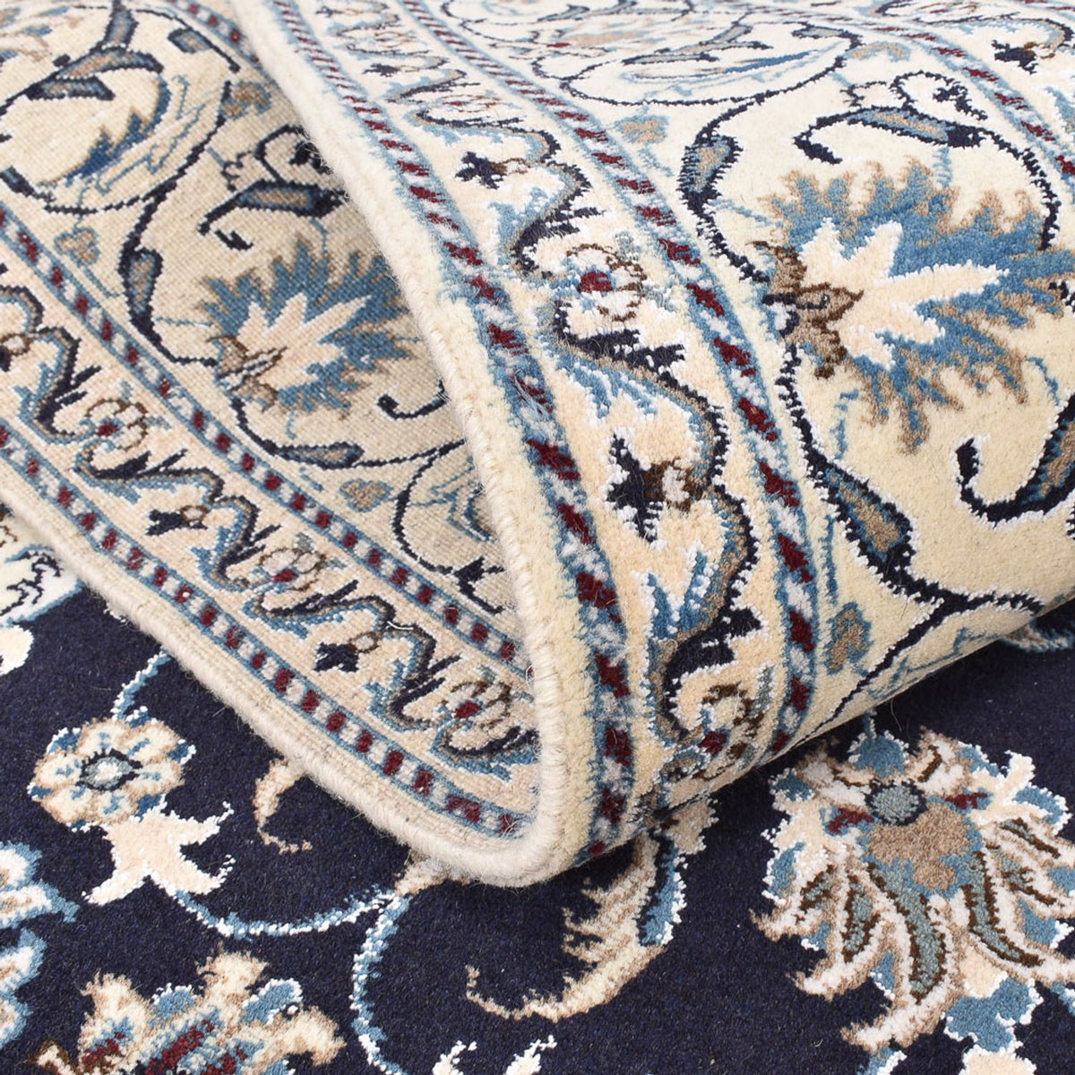 Perser Rug - Nain - 203 x 150 cm - dark blue