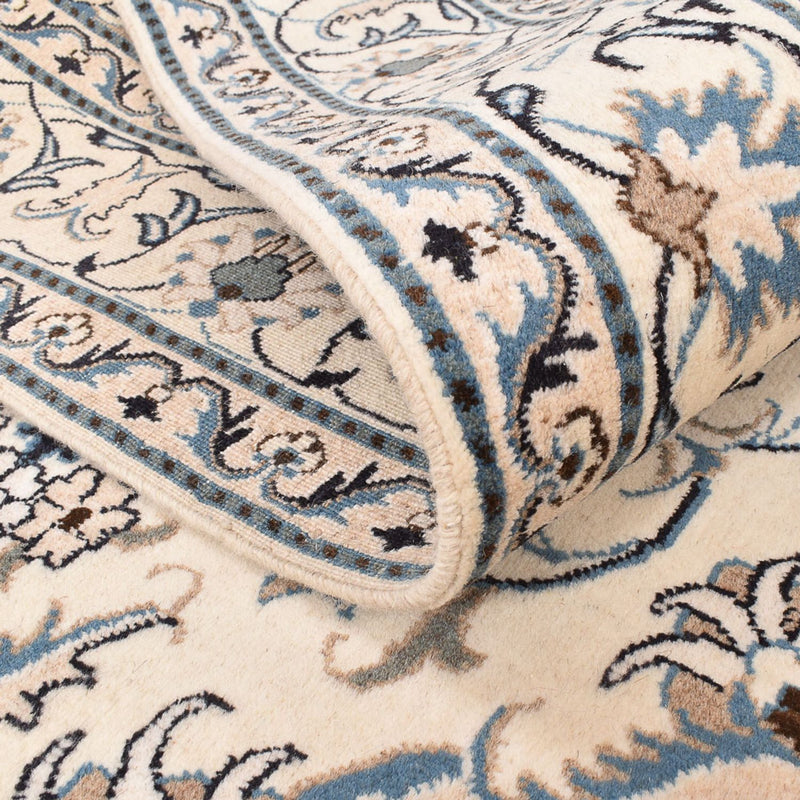 Perser Rug - Nain - 241 x 164 cm - light beige