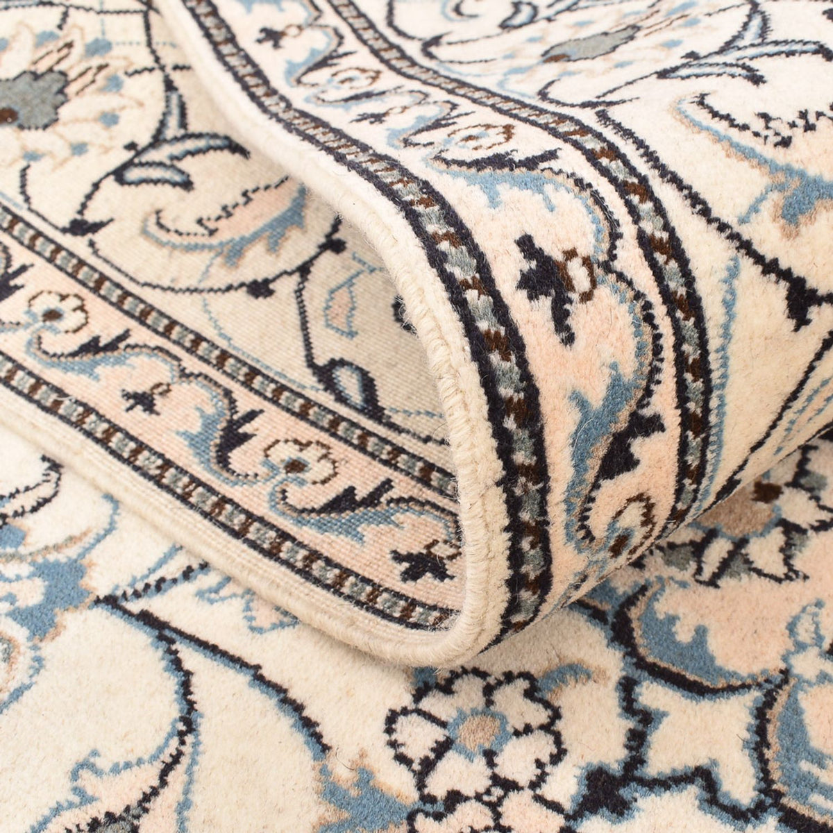 Perser Rug - Nain - 237 x 167 cm - light beige