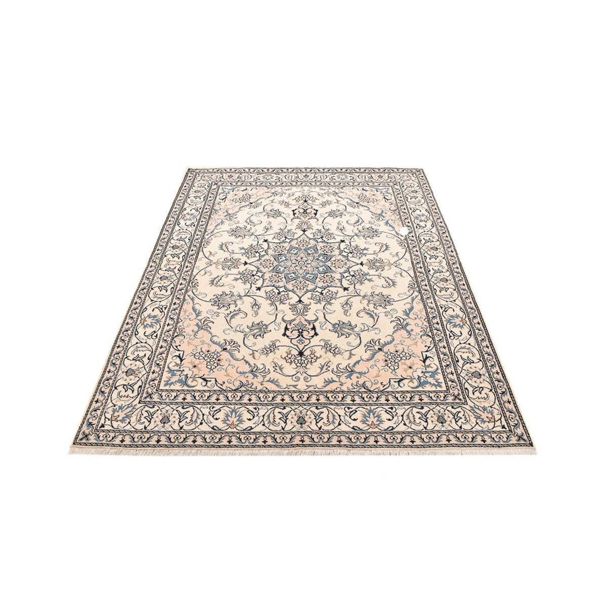Perser Rug - Nain - 237 x 167 cm - light beige
