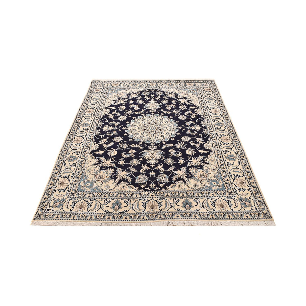 Perser Rug - Nain - 237 x 169 cm - dark blue