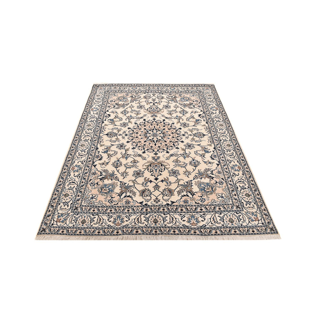 Perser Rug - Nain - 236 x 164 cm - light beige