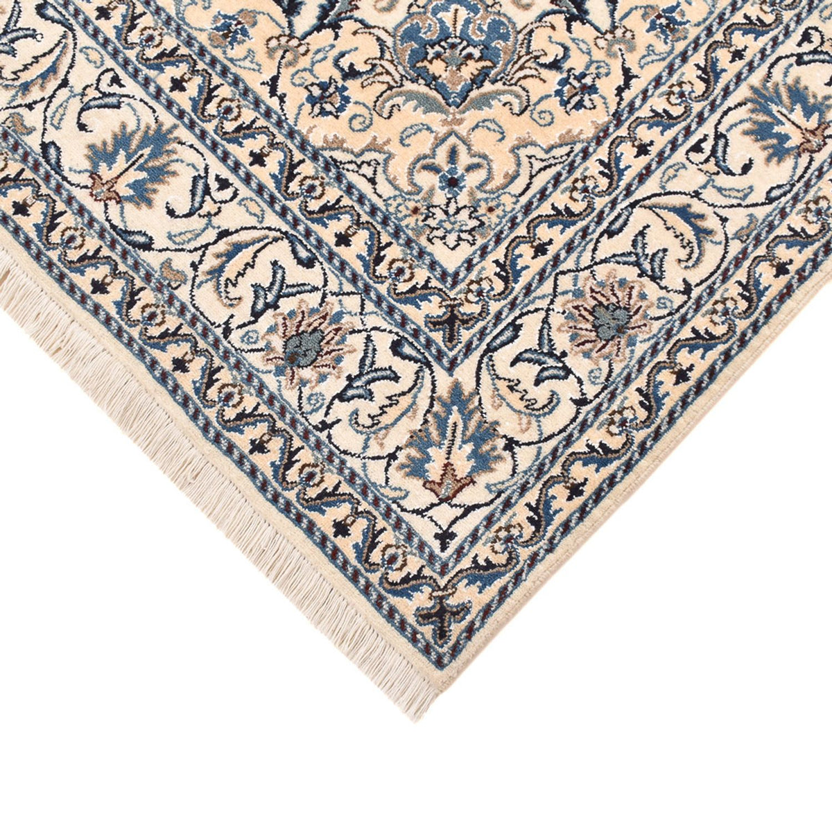 Perser Rug - Nain - 237 x 163 cm - light beige