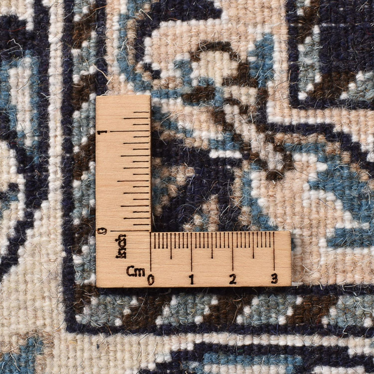 Perser Rug - Nain - 242 x 165 cm - dark blue