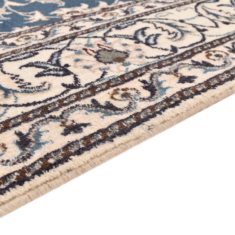Perser Rug - Nain - 233 x 168 cm - light blue