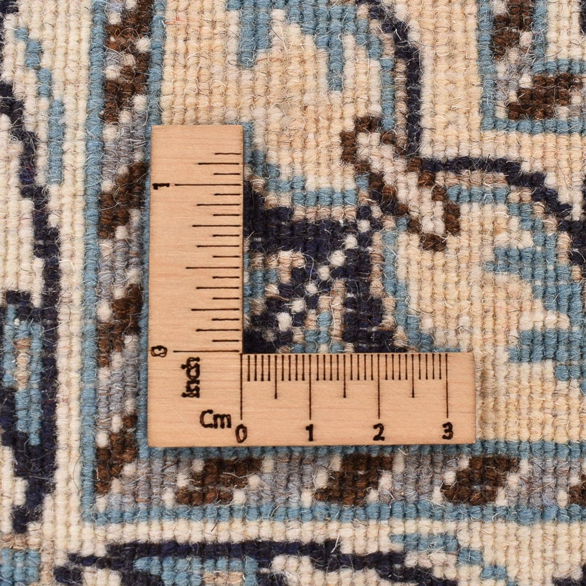 Perser Rug - Nain - 193 x 145 cm - light beige