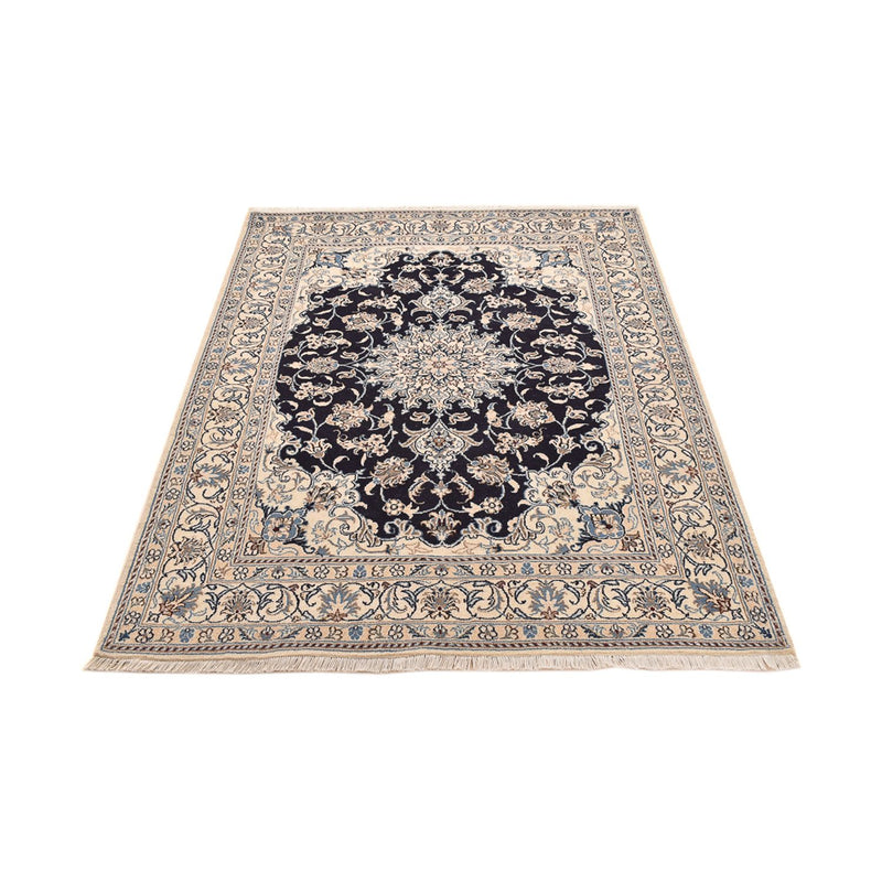 Perser Rug - Nain - 199 x 145 cm - dark blue