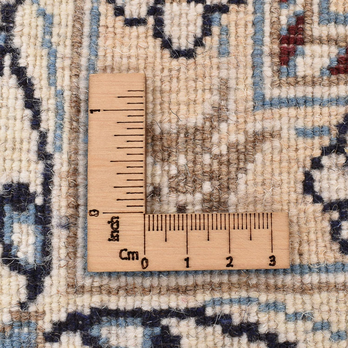 Perser Rug - Nain - 199 x 145 cm - dark blue