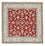 Perser Rug - Nain square  - 203 x 193 cm - red