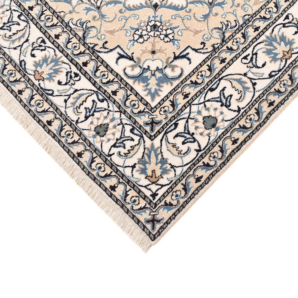 Perser Rug - Nain - 239 x 171 cm - light beige