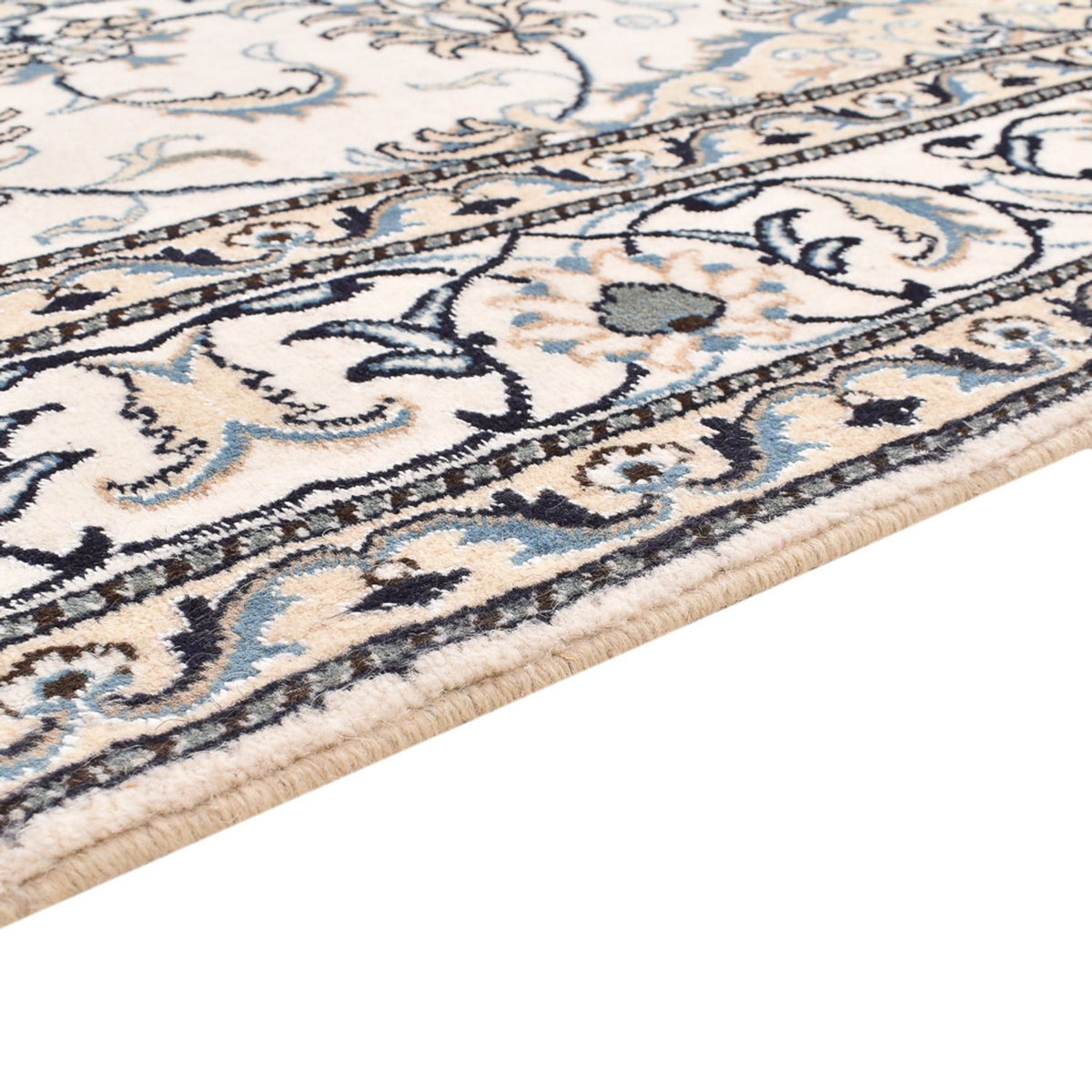 Perser Rug - Nain - 239 x 171 cm - light beige