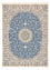 Perser Rug - Nain - Royal - 201 x 149 cm - light blue