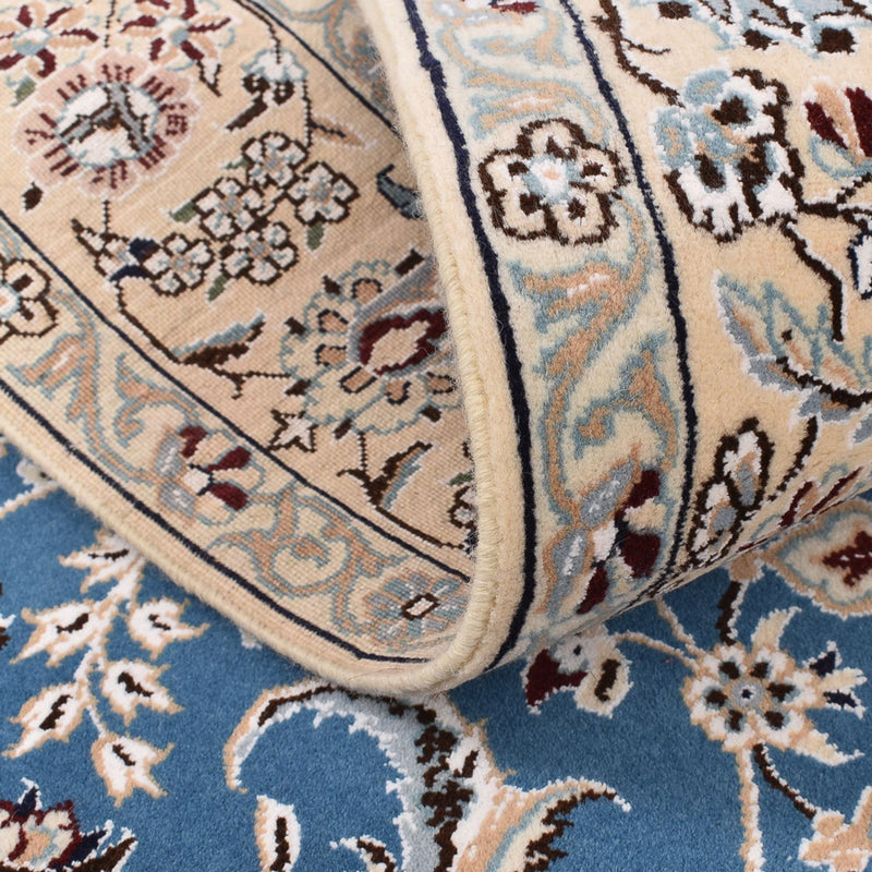 Perser Rug - Nain - Royal - 201 x 149 cm - light blue