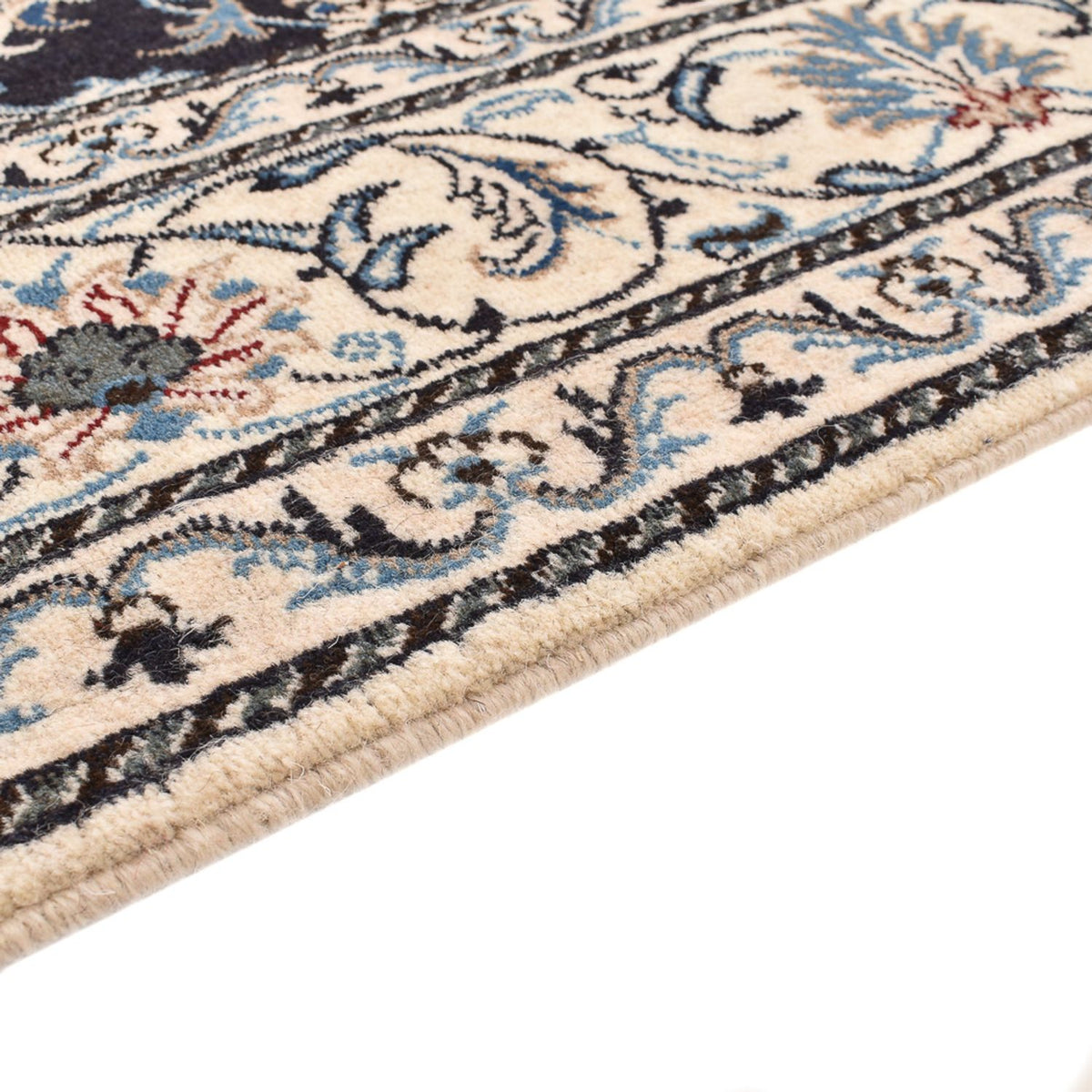 Perser Rug - Nain - 252 x 161 cm - dark blue