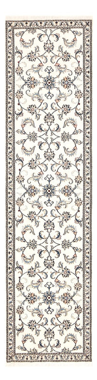 Runner Perser Rug - Nain - 298 x 78 cm - white