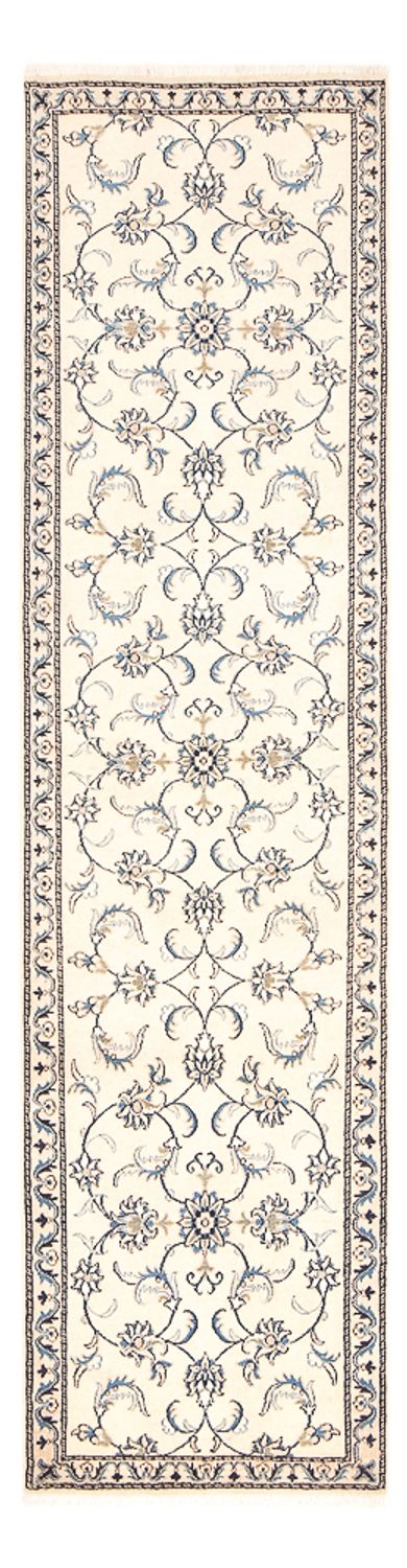 Runner Perser Rug - Nain - 307 x 78 cm - white