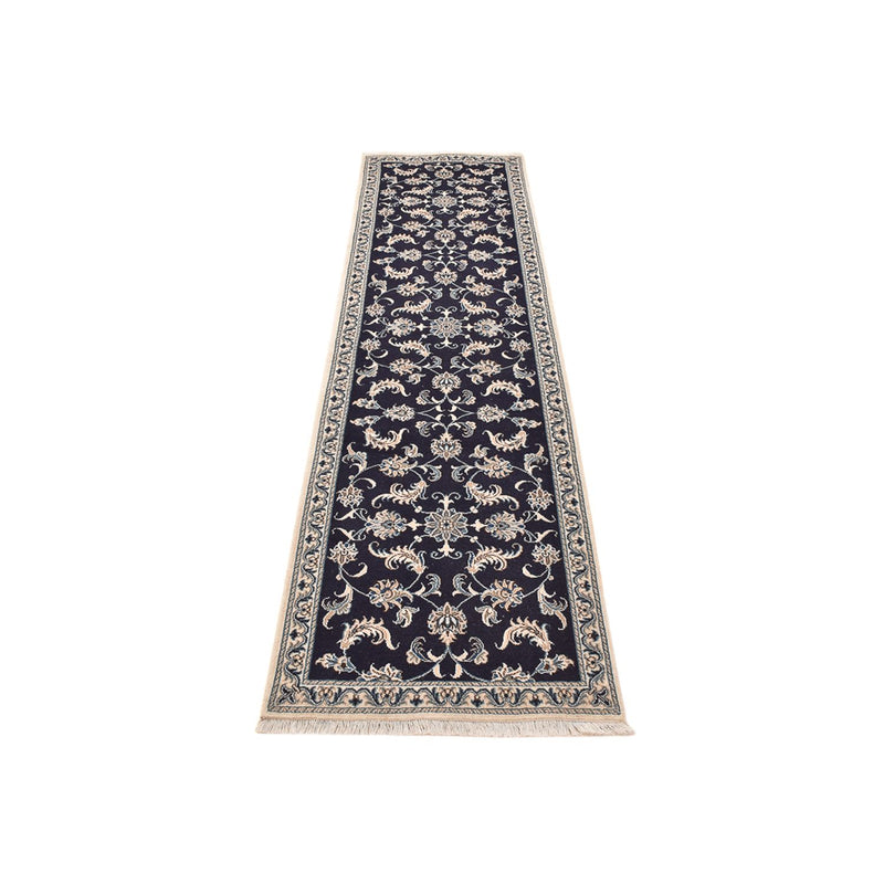 Runner Perser Rug - Nain - 298 x 78 cm - dark blue