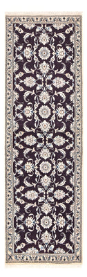 Runner Perser Rug - Nain - 250 x 80 cm - dark blue
