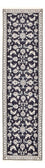 Runner Perser Rug - Nain - 290 x 79 cm - dark blue