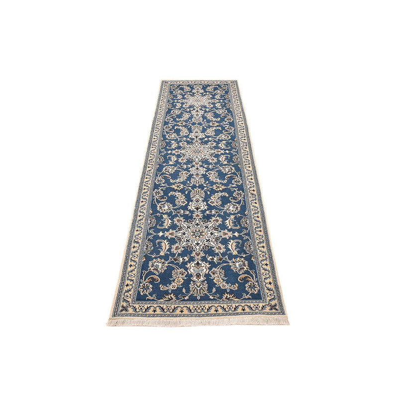 Runner Perser Rug - Nain - 298 x 80 cm - sea blue