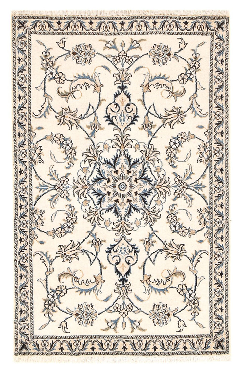 Perser Rug - Nain - 136 x 87 cm - light beige