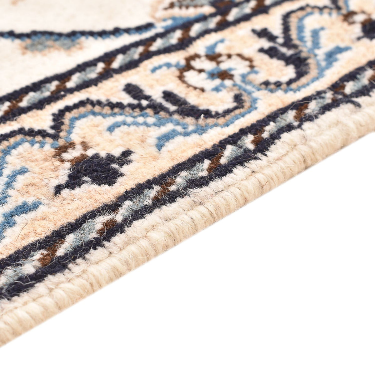 Perser Rug - Nain - 137 x 88 cm - light beige