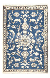 Perser Rug - Nain - 137 x 88 cm - blue