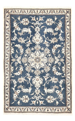 Perser Rug - Nain - 138 x 89 cm - blue