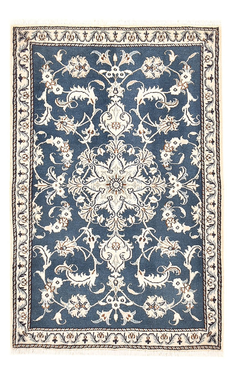 Perser Rug - Nain - 138 x 89 cm - blue
