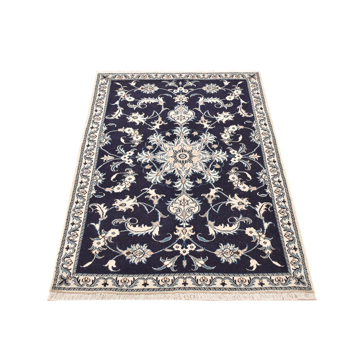 Perser Rug - Nain - 150 x 90 cm - dark blue