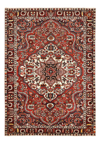 Perser Rug - Nomadic - 313 x 211 cm - dark red