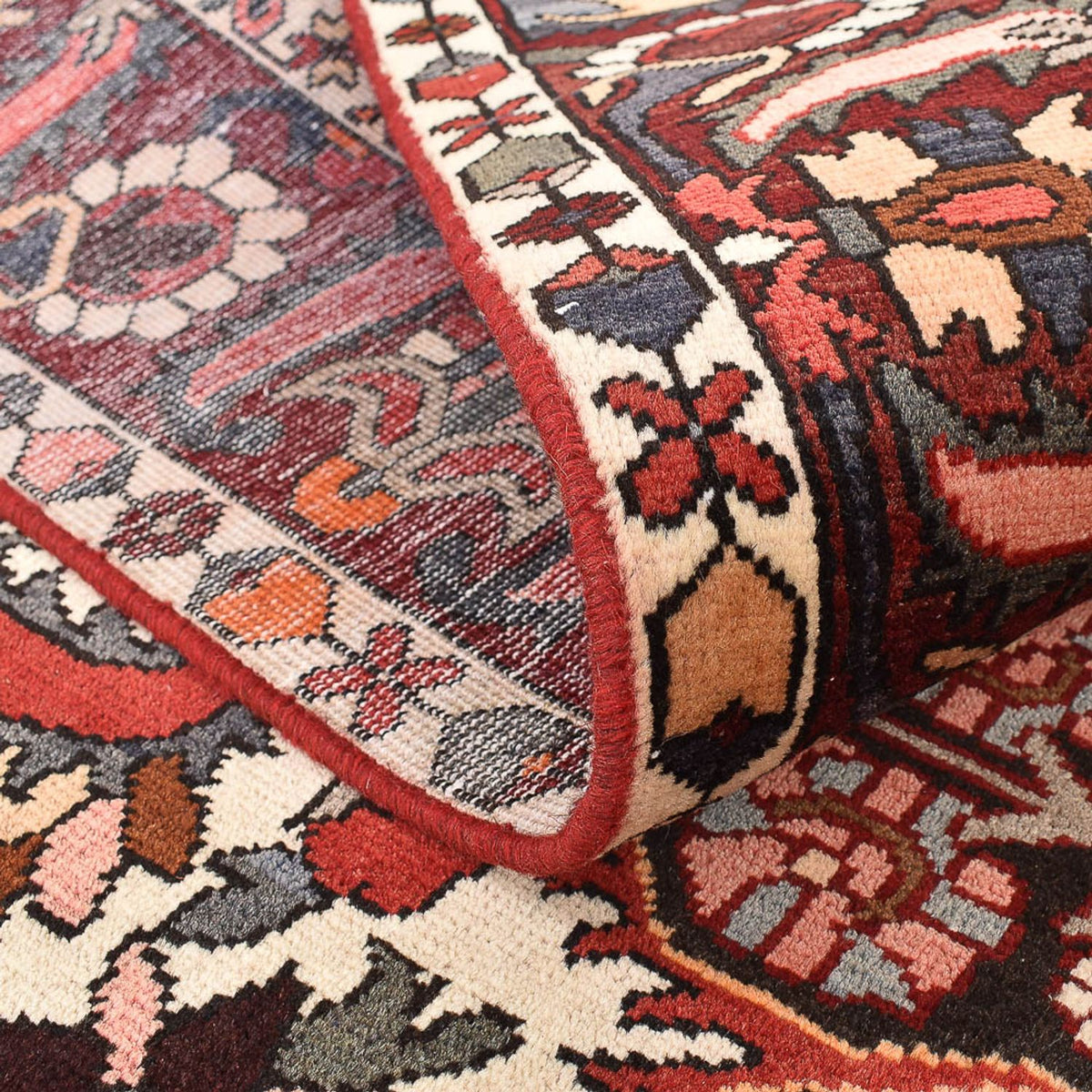 Perser Rug - Nomadic - 313 x 211 cm - dark red