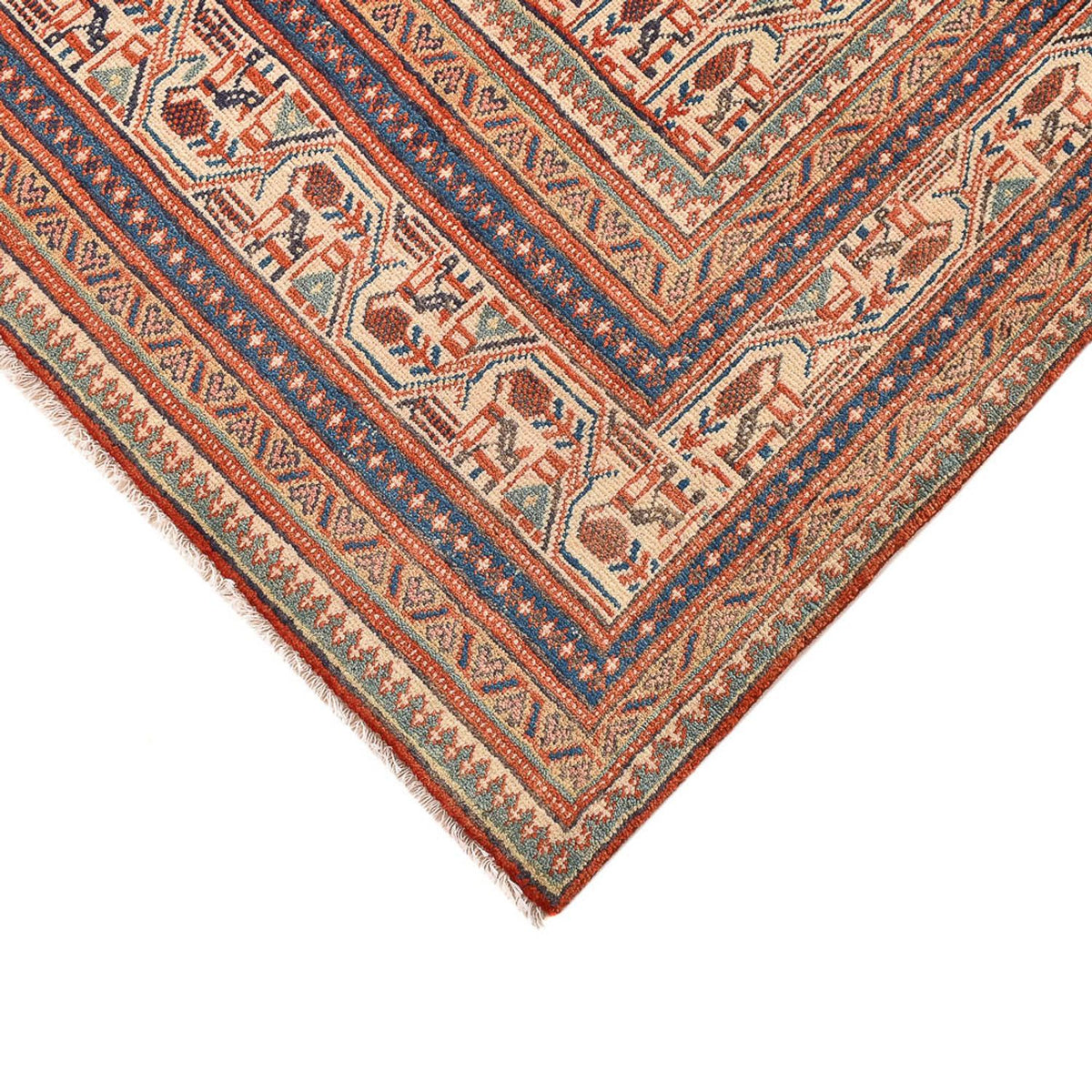 Perser Rug - Mir - 307 x 210 cm - light red