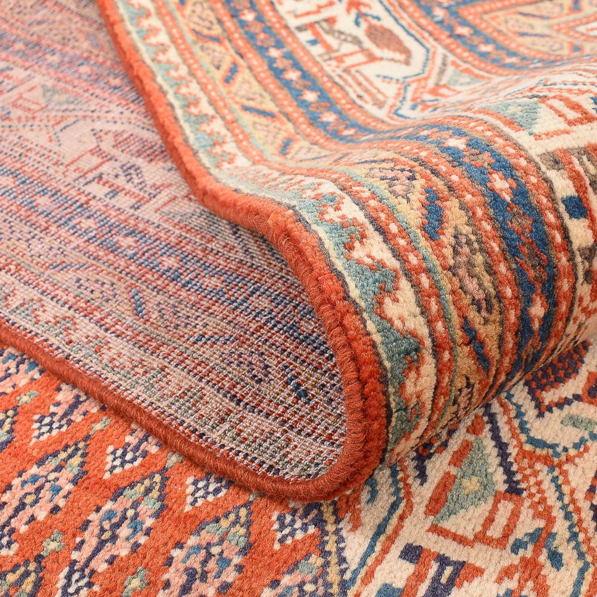 Perser Rug - Mir - 307 x 210 cm - light red