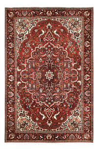 Perser Rug - Nomadic - 310 x 207 cm - dark red