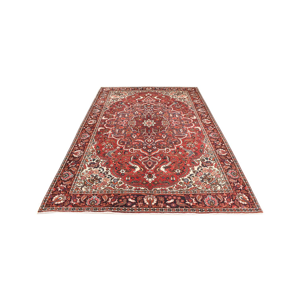 Perser Rug - Nomadic - 310 x 207 cm - dark red