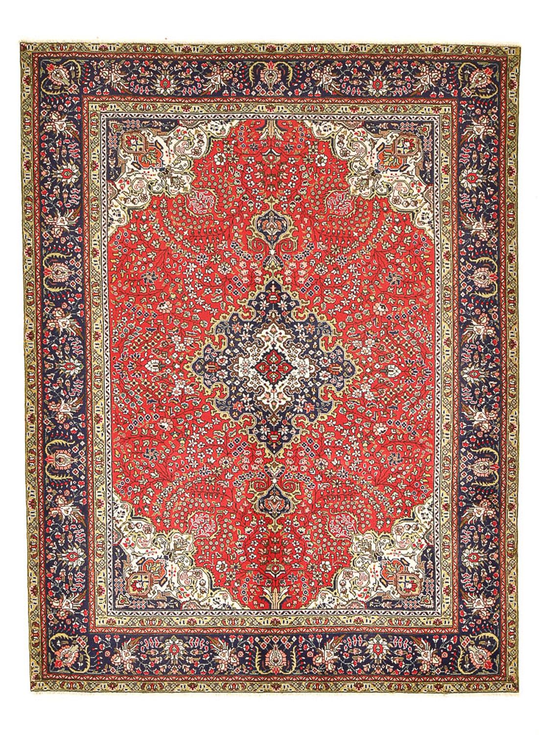 Perser Rug - Tabriz - 275 x 190 cm - red