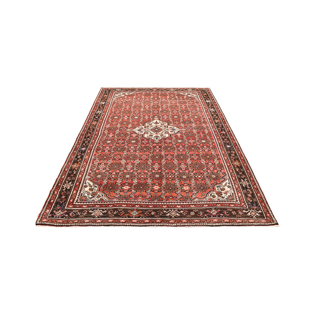 Perser Rug - Nomadic - 312 x 209 cm - terracotta
